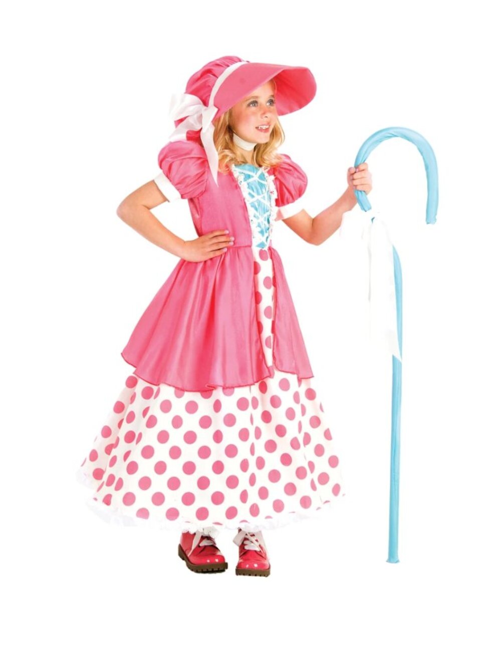 NWT Princess Paradise Polka Dot Bo Peep Premium Child Costume XS